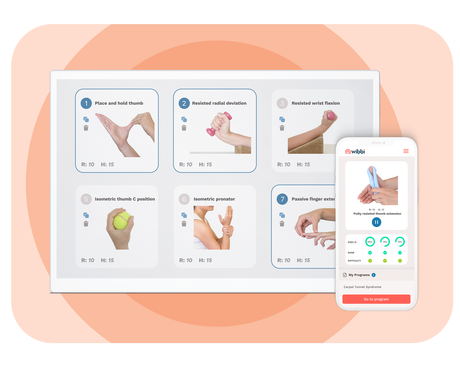 Rehab Minder Exercises